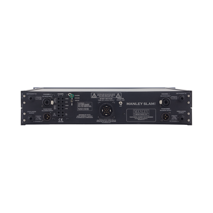 Manley Slam! Stereo Limiter and Mic Preamp